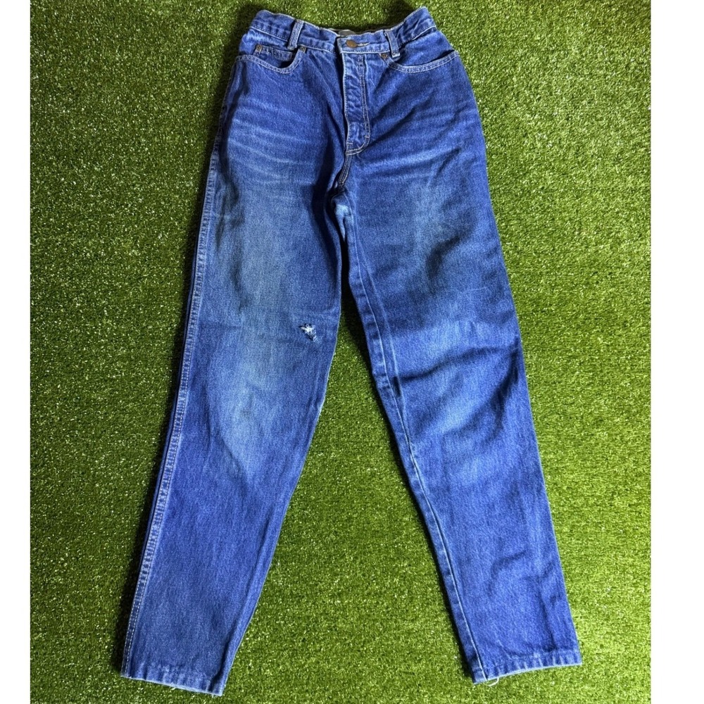 Vintage Calvin Klein High Waisted‎ Mom Jeans Medium Wash Tapered Leg Womens 6
